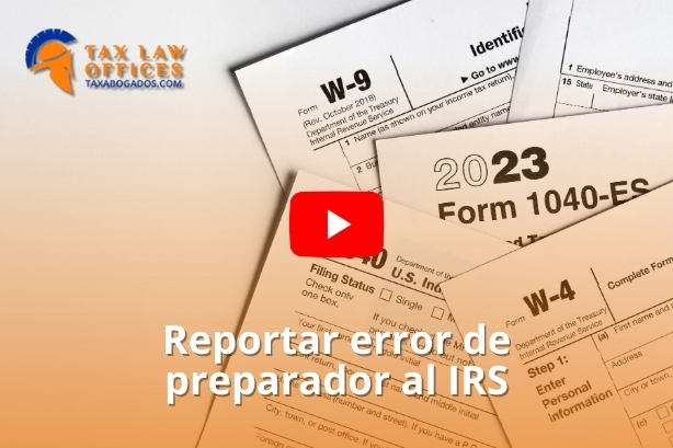 ¿Puedo presentar una queja ante el IRS si un preparador de declaraciones de impuestos calcula mal mis impuestos?
