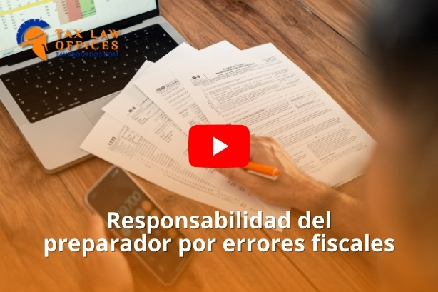 Si un preparador de declaraciones comete un error grave que me perjudica financieramente ¿Puedo hacer que este pague el impuesto, los intereses y la multa?